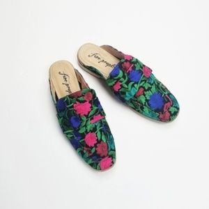 NEW Free People Brocade At ease Loafers si…